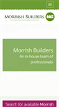 Mobile Screenshot of morrish-builders.co.uk